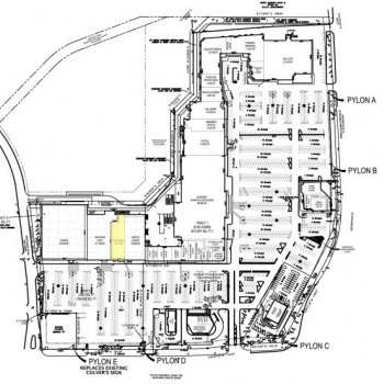 Plan of mall Montgomery Plaza