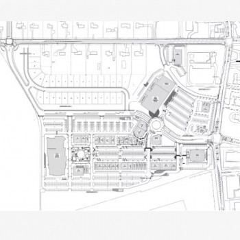 Plan of mall Montgomery Promenade