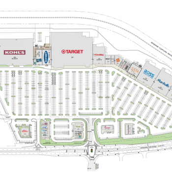 Plan of mall Mullins Crossing
