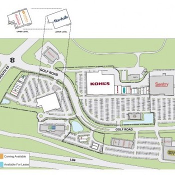 Plan of mall Nagawaukee Center