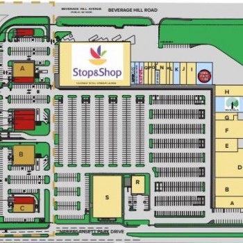 Plan of mall Narragansett Park Plaza