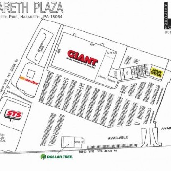 Plan of mall Nazareth Plaza