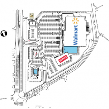 Plan of mall Newington Commons