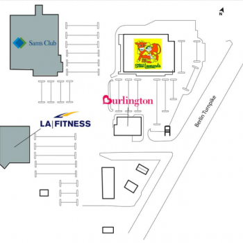 Plan of mall Newington Fair Shopping Center