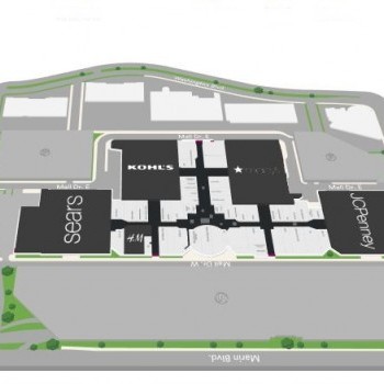 Plan of mall Newport Centre