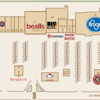 Plan of mall Newton Plaza