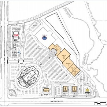 Plan of mall Noble West Shoppes