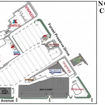 Plan of mall Norridge Commons