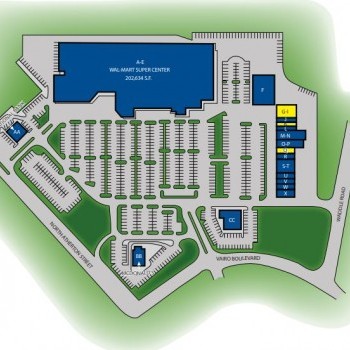 Plan of mall North Atherton Place