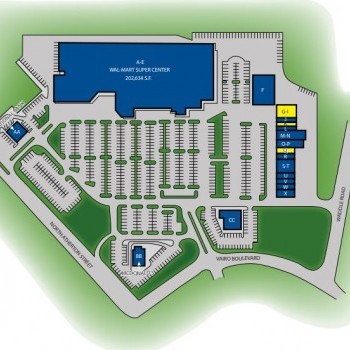 Plan of mall North Atherton Place