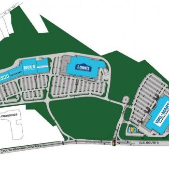 Plan of mall North Attleboro Marketplace
