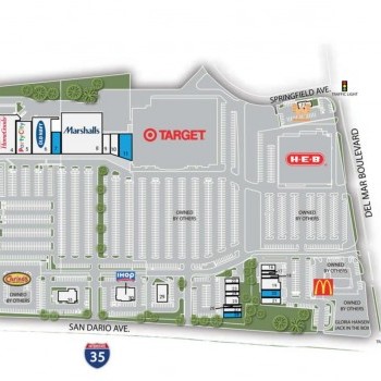 Plan of mall North Creek Plaza