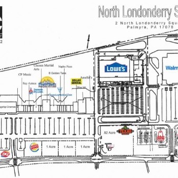 Plan of mall North Londonderry Square
