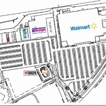 Plan of mall North Reading Plaza