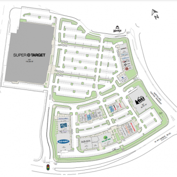 Plan of mall Northcrest
