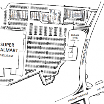 Plan of mall Northeast Plaza Shopping Center