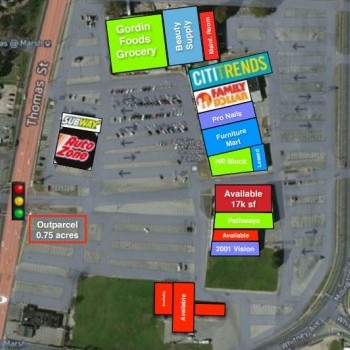 Plan of mall Northgate Shopping Center