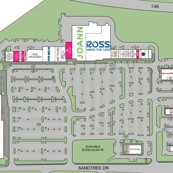 Plan of mall Northlake Commons