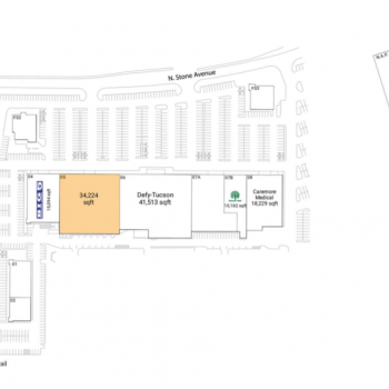 Plan of mall Northmall Centre