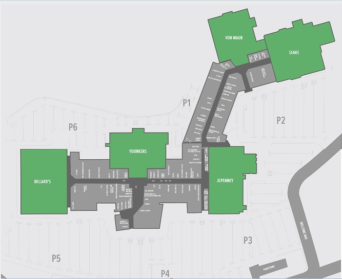 Northpark Mall Store List Hours Location Davenport Iowa