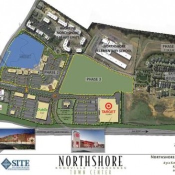 Plan of mall Northshore Towne Center