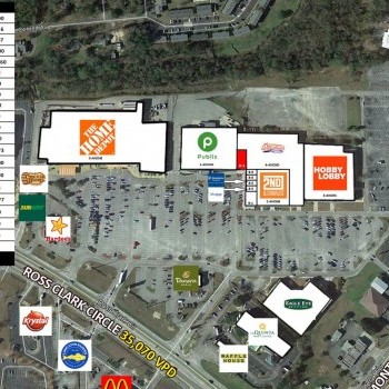 Plan of mall Northside Mall (Northside Plaza)