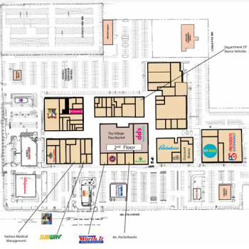 Plan of mall Northside Plaza