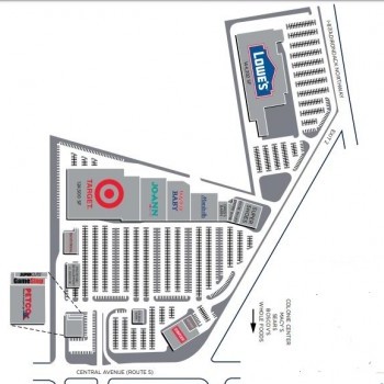 Plan of mall Northway Shopping Center
