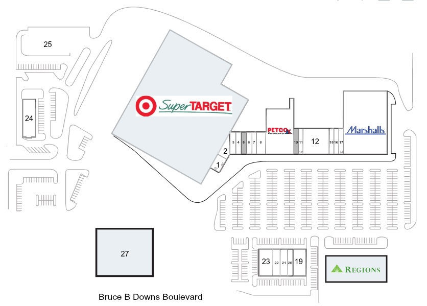 Northwoods Center store list, hours, (location Wesley Chapel, Florida) Malls in America