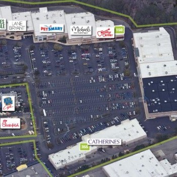 Plan of mall Northwoods Marketplace