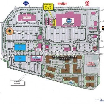 Plan of mall Oakley Station