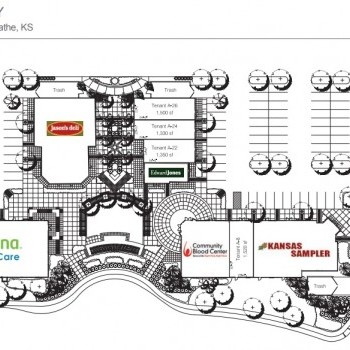Plan of mall Olathe Gateway