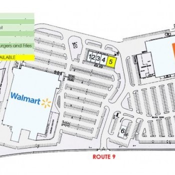 Plan of mall Old Bridge Square