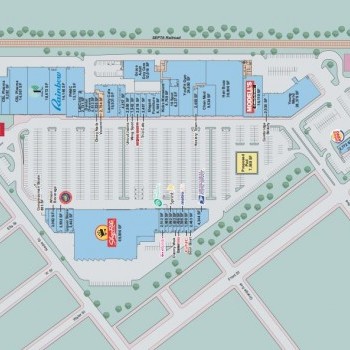 Plan of mall One & Olney Square