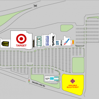 Plan of mall Ontario Towne Center