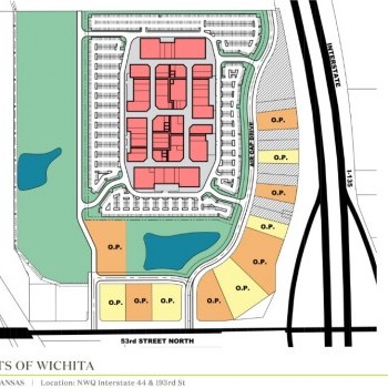Plan of mall Outlets of Wichita