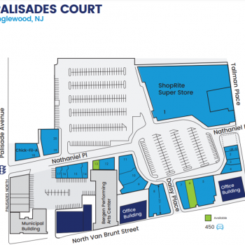 Plan of mall Palisades Court