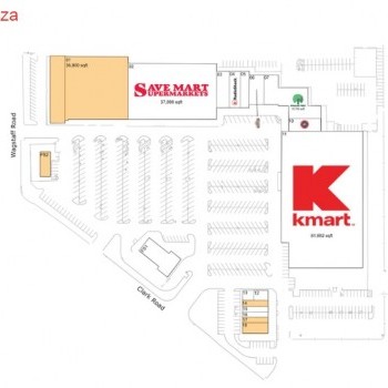 Plan of mall Paradise Plaza
