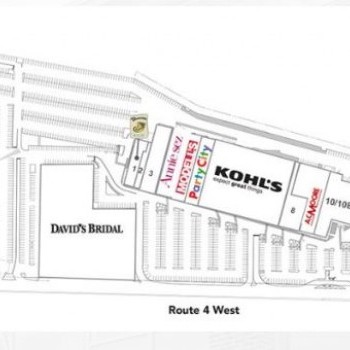 Plan of mall Paramus Place