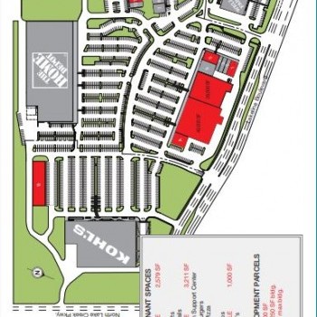Plan of mall Parkline