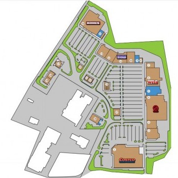 Plan of mall Paxton Towne Center