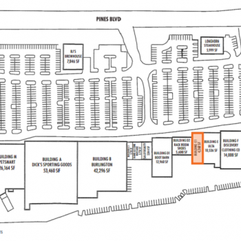 Plan of mall Pembroke Crossing