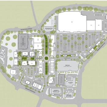 Plan of mall Ashford Lane