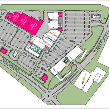 Plan of mall Perimeter Pointe
