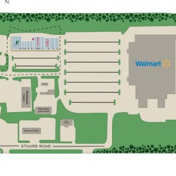 Plan of mall Piedmont Plaza