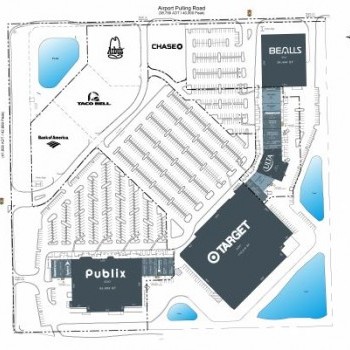 Plan of mall Pine Ridge Crossing
