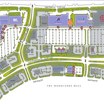 Plan of mall Pinecroft Center I & II