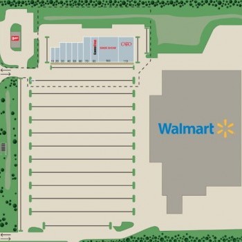 Plan of mall Plantation Plaza
