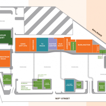 Plan of mall Plaza 183
