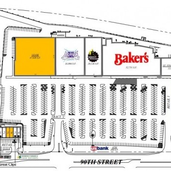 Plan of mall Plaza North